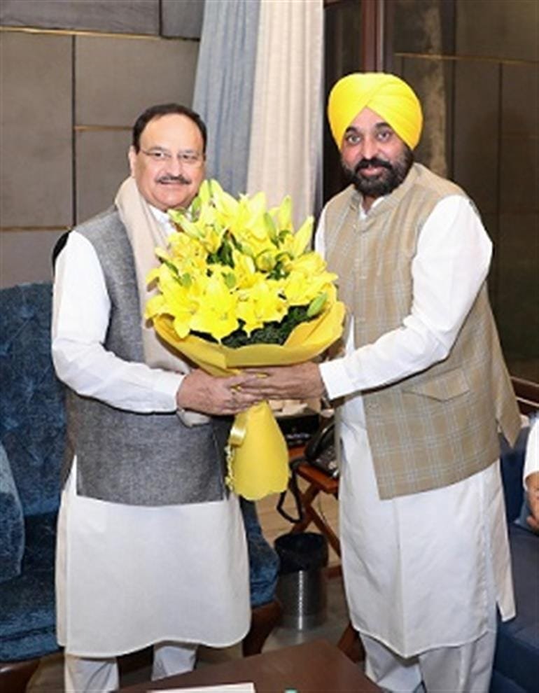 CM calls on Nadda, seeks complete supply of DAP fertiliser allotted to state by November 15